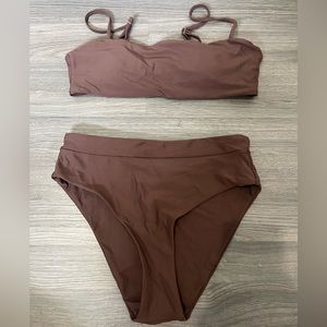 Brown Shein Bikini